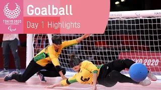 Goalball Highlights | Day 1 | Tokyo 2020 Paralympic Games