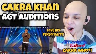 Cakra Khan's AGT 2023 Audition! | My First Time REACTION
