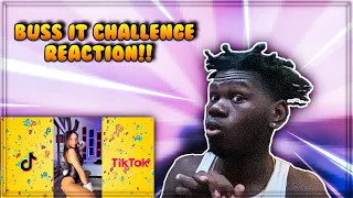 “Buss it” Tiktok Challenge Compilation 🍑 | REACTION