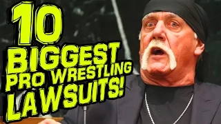 10 Biggest PRO WRESTLING LAWSUITS!