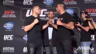 UFC 188: Cain Velasquez vs. Fabricio Werdum Staredown