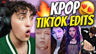 South African Reacts To KPOP TikTok Edits (THIRST CERTIFIED🥵)