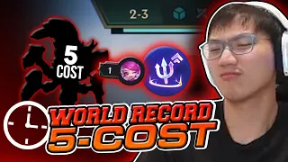 I Break The World Record For Fastest 5-Cost
