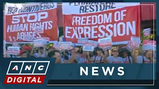 Quiboloy’s supporters hold rally, urge Senator Hontiveros to resign | ANC