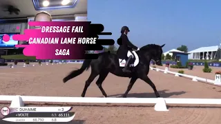 Dressage Fail: The Canadian Young Riders Dressage Lame Horse Saga