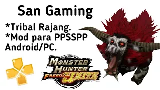 MHFU - [MOD] Tribal Rajang tutorial PPSSPP