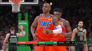 Final Minutes, Oklahoma City Thunder vs Boston Celtics | 03/08/20 | Smart Highlights