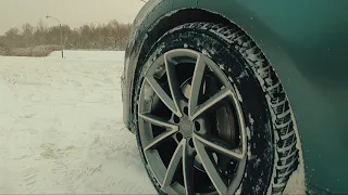 Audi A7 quattro snow drift