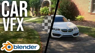 How to Add a Car Using VFX In Blender