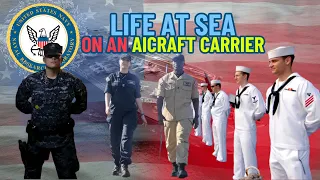 Inside the floating city: Life on an Aircraft Carrier | Military Television Network | #navy #usa