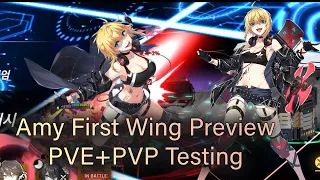 [Counter Side] Amy First Wing (Awakening) PVP/PVE Testing (未來戰)