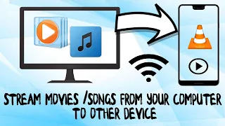 VLC local network cofiguration | Streaming multimedia files from PC to smartphones/other devices