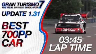 Gran Turismo 7 - Best 700pp Car Le Mans Audi S1 - Update 1.31 (GT7 Update 1.31 Fastest money Method)