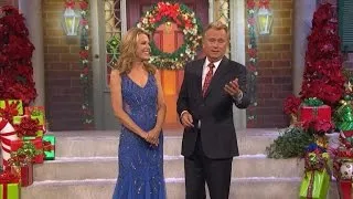 Uh-Oh! Vanna White's Dress Gets Caught During a Taping of 'Wheel of Fortune'