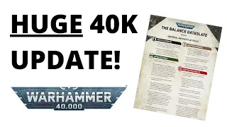 MASSIVE Rules Changes to Warhammer 40K - The Balance Dataslate brings Buffs and Nerfs Galore!