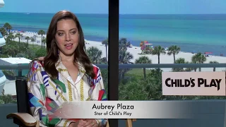 Aubrey Plaza Talks Child's Play