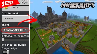 LA SEMILLA MAS SUPER EPICA DE TODO MINECRAFT BEDROCK -LAS MEJORES SEED PARA MINECRAFT 😱 BEDROCK