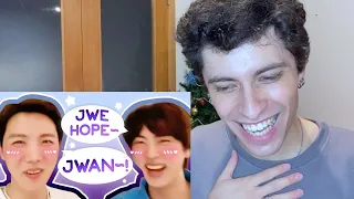 Singer Reacts to 2seok can’t stop flirting on every social media (Jin & Hope from BTS  (방탄소년단)