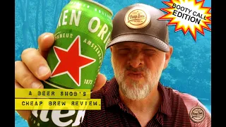 Heineken Lager Beer Review by A Beer Snob's Cheap Brew Review