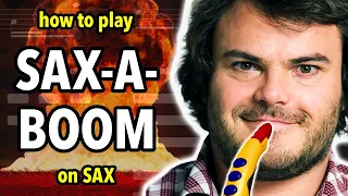 How to play Sax-A-Boom on Sax | Saxplained