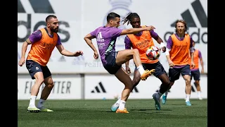 Real Madrid Training 4 May: Real Madrid continue preparations for Copa del Rey final| Modric Returns