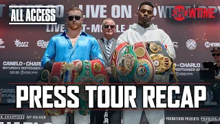 Canelo Alvarez vs. Jermell Charlo: Press Tour Recap | All Access | SHOWTIME PPV