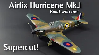 Airfix Hawker Hurricane Mk.1 - Build With Me! - Supercut! (Full build series start to finish)
