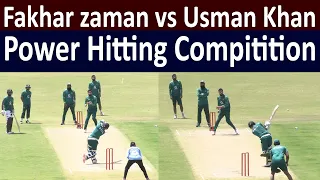 Fakhar Zaman and Usman Khan Power Hitting | fakhar and usman batting against spinners | pak vs eng
