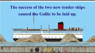 Floating Sandbox/SS Gallic Mini Documentary (White Star Tender Ship)