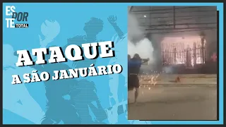 Torcedores vandalizam São Januário após derrota do Vasco para o Flamengo