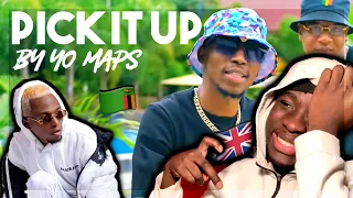 YO MAPS Is Inspirational😪| PICK IT UP - Yo Maps x Mic Burner REACTION 🇿🇲(Zambia)| UK🇬🇧