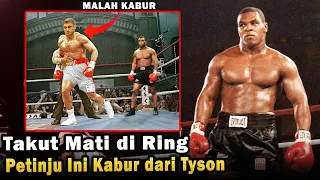 Terlalu CUPU Saat Berhadapan dengan Mike Tyson, Memilih Kabur Daripada Hilang Nyawa