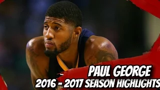 Paul George Season Highlights // 2016 - 2017 NBA Season // OKlahoma City Thunder!