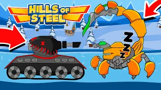 ЛАЗЕРНАЯ ПАСТЬ В ШОКЕ! ПАРАД ВСЕХ ТАНКОВ! МУЛЬТИК ПРО ТАНКИ HILLS OF STEEL! CARTOONS ABOUT TANKS