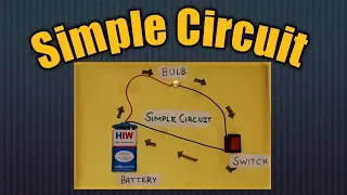 Working model of simple electric circuit/Science project for school exhibition/Kansal creation