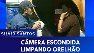 Limpando orelhão | Câmeras Escondidas (27/09/19)