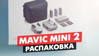 DJI MINI 2 РАСПАКОВКА МАВИК МИНИ 2