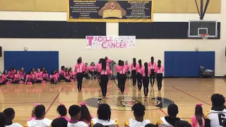 Pink out pep rally 19
