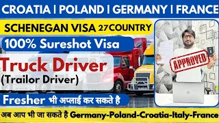 Truck Driver Job In Europe|Trucker Life In Europe|Trailer Driver Job In Europe|Driver Job In Europe