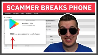 This Scammer Broke His Phone After Losing $2,000