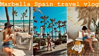 Marbella Spain travel vlog, Nikki Beach Club and Old Town, Andalucia best places. Costa del Sol trip