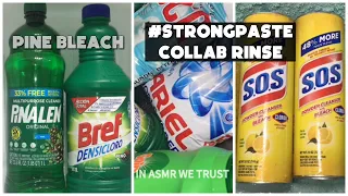 ASMR✨Strong Paste Collab Rinse💦 with Bref Pino (Pine Bleach) and Original Pine Pinalen (Part 2)