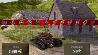 Lycan Knight / 2799 DMG / 5 Kills / World of Tanks Blitz | vitorlucasshineder [F-22]