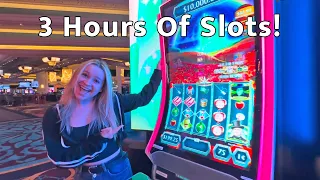 3 Hours Of Awesome Slot Play In Las Vegas!