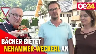 Statt McDonalds: Bäcker bietet gesundes Nehammer-Weckerl für 1,50€