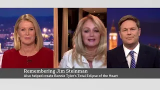 Bonnie Tyler pays tribute to Jim Steinman - BBC News