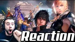 Final Fantasy Dissidia NT Trailer (TGS) reaction: Summon battles, Gameplay modes & Noctis reveal!