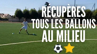 Comment améliorer sa récupération de balle au milieu de terrain ?