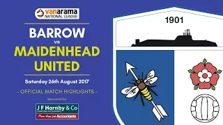 2017/18: BARROW v Maidenhead United