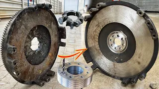 We Repair Clutch Flywheel Broken Due to Overspeed // Hope You Like Our Amazing Work…